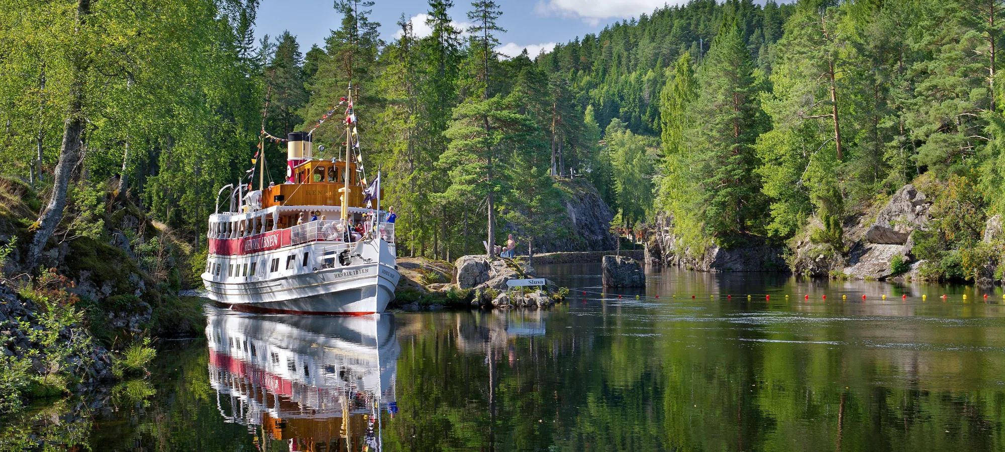 Half day trip afternoon: Skien-Lunde-Skien