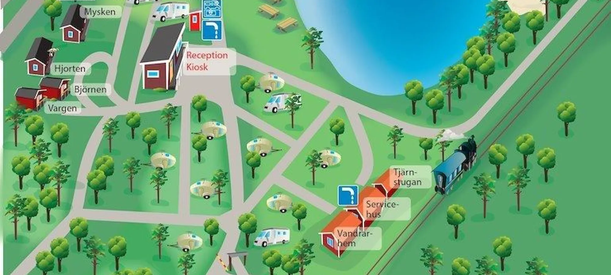 Vivstavarstjärns Camping – Cottages – Hostel