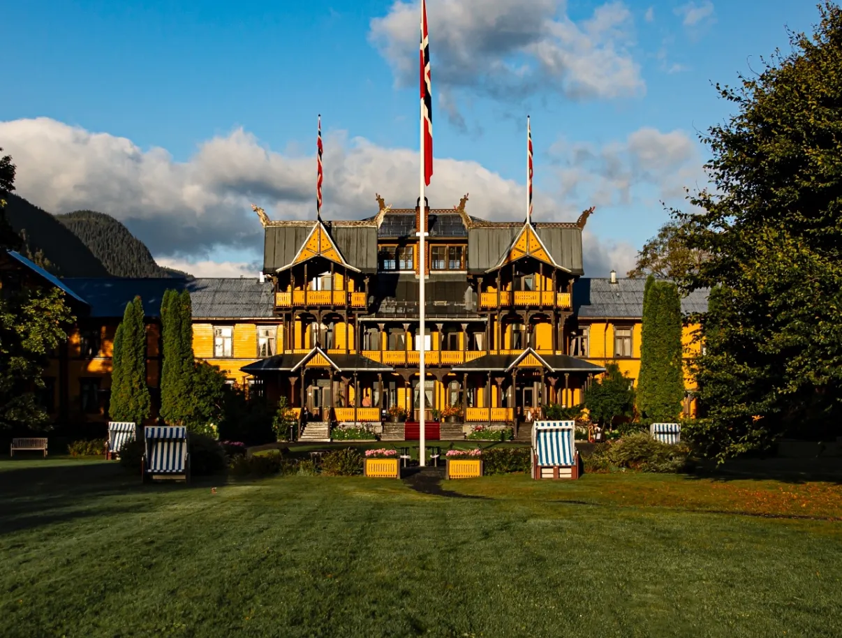 Dalen Hotel hagelandskap