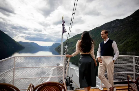 mshi ombord på mshi på telemarkskanalen